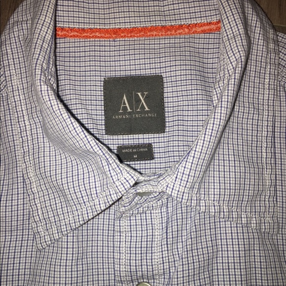 Armani Exchange Button up shirt. - Picture 4 of 4